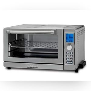 Cuisinart TOB-135N Deluxe Convection Toaster Oven Broiler, Stainless Steel